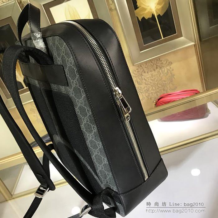 GUCCI古馳 新款男包 專櫃品質 478324 進口牛皮 原廠五金 男士雙肩背包  ydgq3214